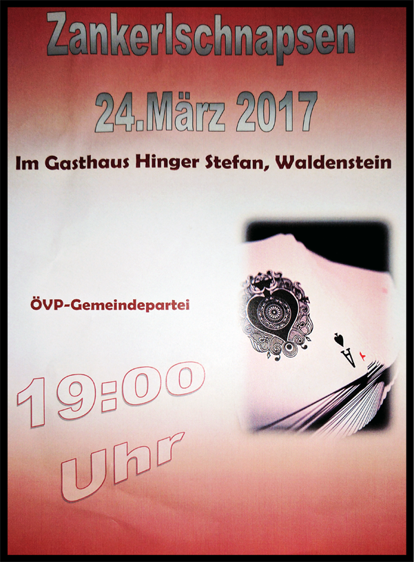 Zankerlschnapsen 2017